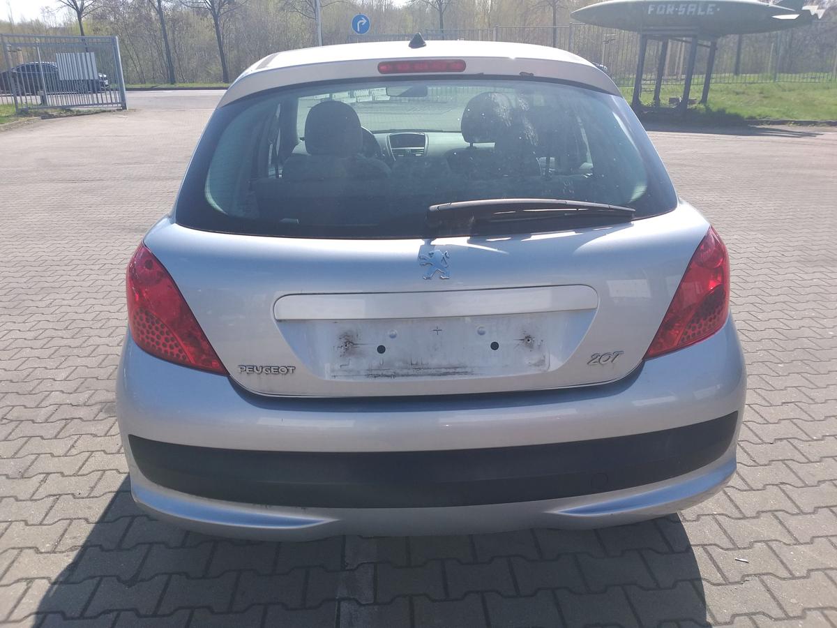 Peugeot 207 original Au&szlig;enspiegel links manuell verstellbar EZR Aluminium Grau Bj.2007